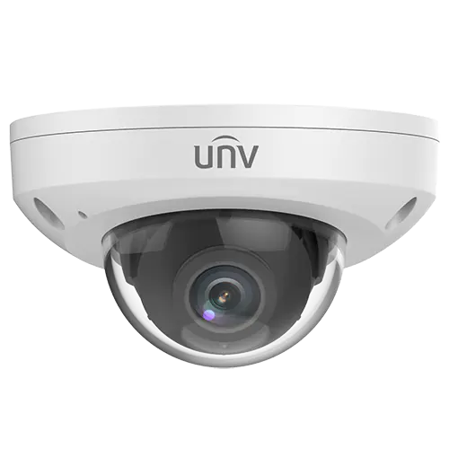 Uniview IPC314SR-DVPF28 & IPC314SB-ADF28K-I0 4MP Dome IP Network with Microphone Starlight LightHunter Small Low-profile Security Camera