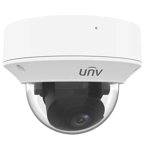 Uniview IPC3232SB-ADZK-I0, IPC3235SB-ADZK-I0, IPC3238SB-ADZK-I0 2MP 5MP 8MP Varifocal Dome IP Network with Microphone Starlight LightHunter Security Camera Right Front