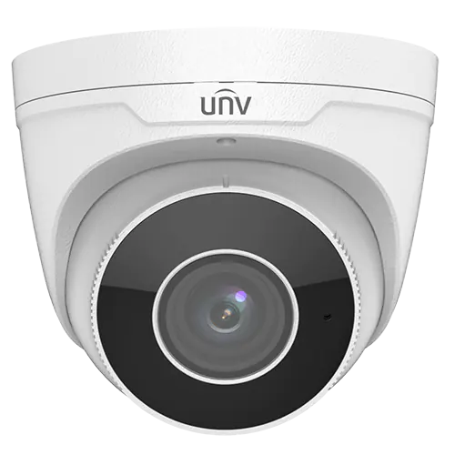 Uniview IPC3634SR3-ADPZ-F and IPC3635ER3-DUPZ 4MP IP Network with Microphone Varifocal Zoom Lens Turret Security Camera, IPC3635SR3-ADPZ-F