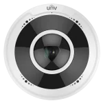 Uniview IPC815SR-DVSPF14 5MP IP Network IR Fisheye Built-in Mic Audio Security Camera