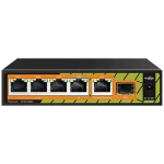 PoE Switch 4 + 1 uplink Gigabit RJ45 SFP AI Watchdog Function