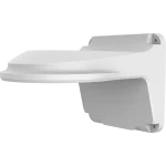 A uniview wall bracket designed for smaller dome and turret cameras made of white aluminium