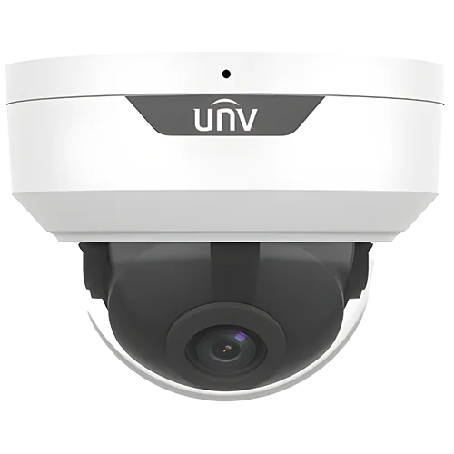 Uniview IPC328SB-ADF28(40)K-I0 8MP Dome IP Network with Microphone Security Camera Front 4k, UAC-D125-AF28M