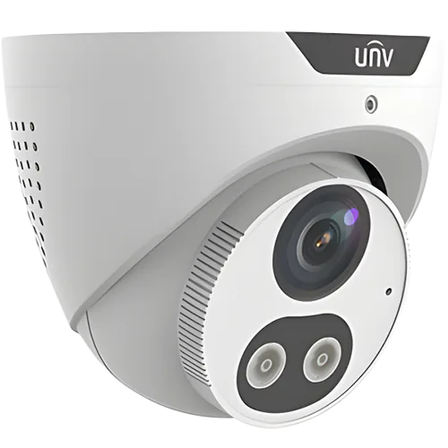 Uniview Tri-Guard Series IPC3615SB-ADF28(40)KMC-I0 & IPC3618SB-ADF28KMC-I0 5MP 8MP IP Network with Microphone and Speaker ColorHunter Starlight LightHunter Security Camera