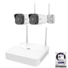 Uniview Wifi Wireless Wi-fi kit plug and play including 1TB Purple HDD 2 Bullet Cameras