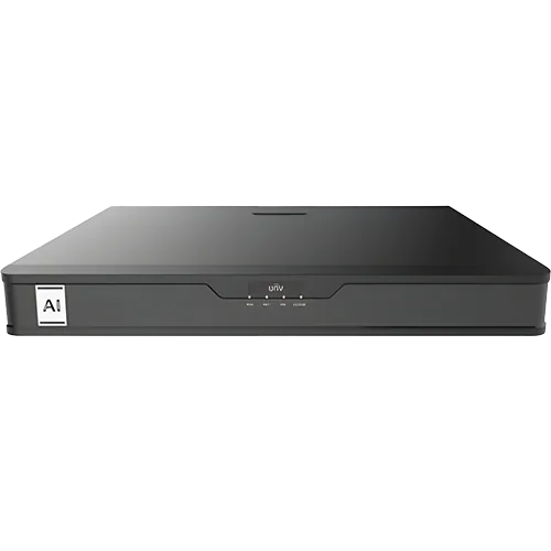 Uniview NVR302-16E-IF up to 16ch Network Video Recorder AI Face Recognition Front