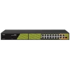 PoE Switch 16 + 2 uplink Gigabit RJ45 SFP AI Watchdog Function 300W Total Power