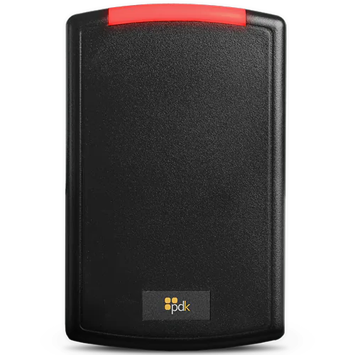 PDK Pro Data Key Access Control Single Gang MiFare Card Reader AES 128bit OSDP 13.56 MHz High Security Bluetooth Mobile Prox