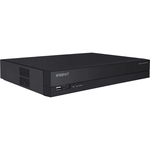 Hanwha 4ch 8ch NVR A Series Side ARN-810S; ARN-410S