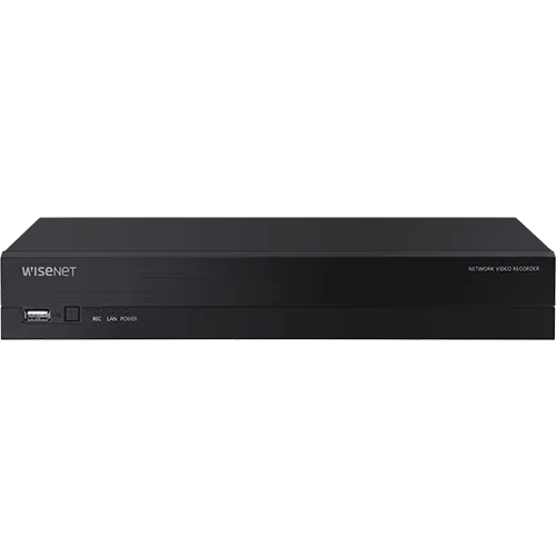 ARN-410S; ARN-810S Hanwha 4ch 8ch NVR Wisenet A Series Front