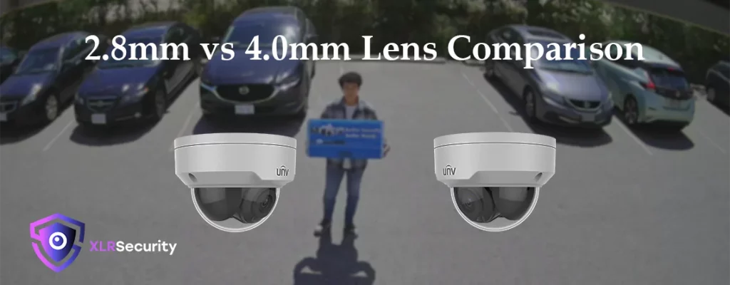 Uniview CCTV Camera Lens Comparison Banner Image