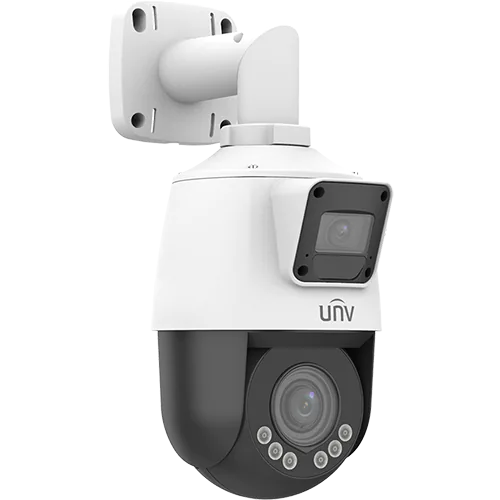 Uniview IPC9312LFW-AF28-2X4 Dual Lens PTZ Camera Front Left