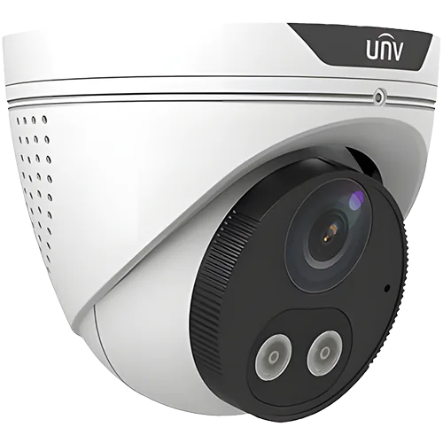 Uniview 4MP Active Deterrence Camera Front Right View