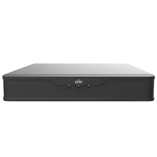 A small Uniview NVR that supports four or eight cameras