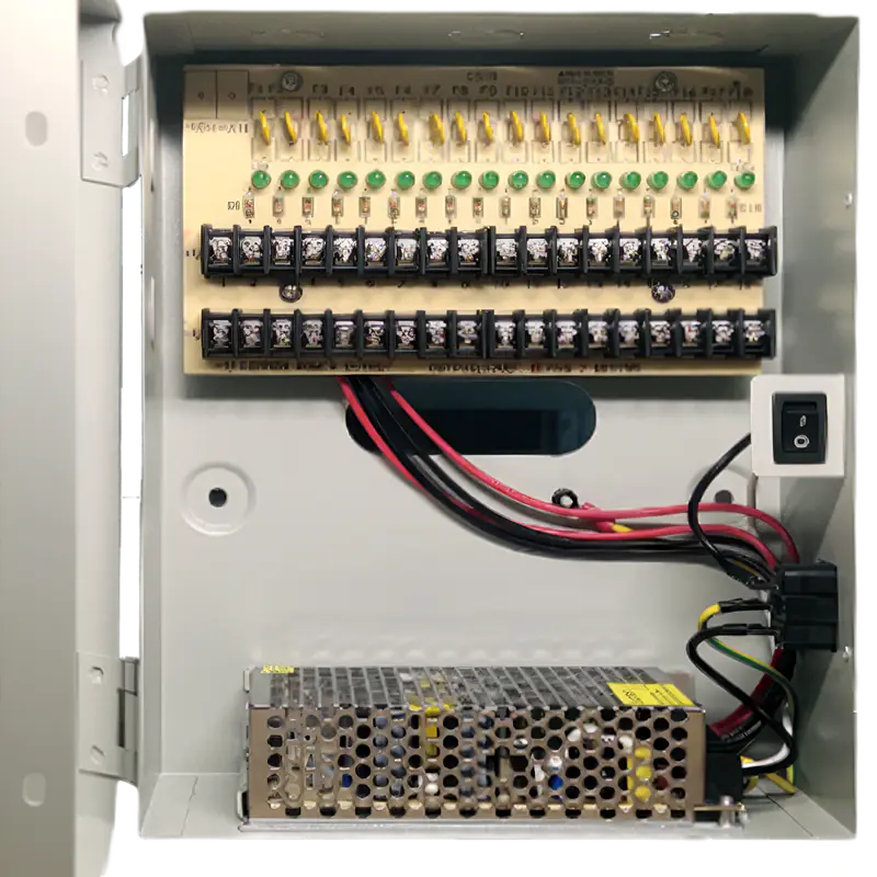 18-ch 10A Power Supply Box