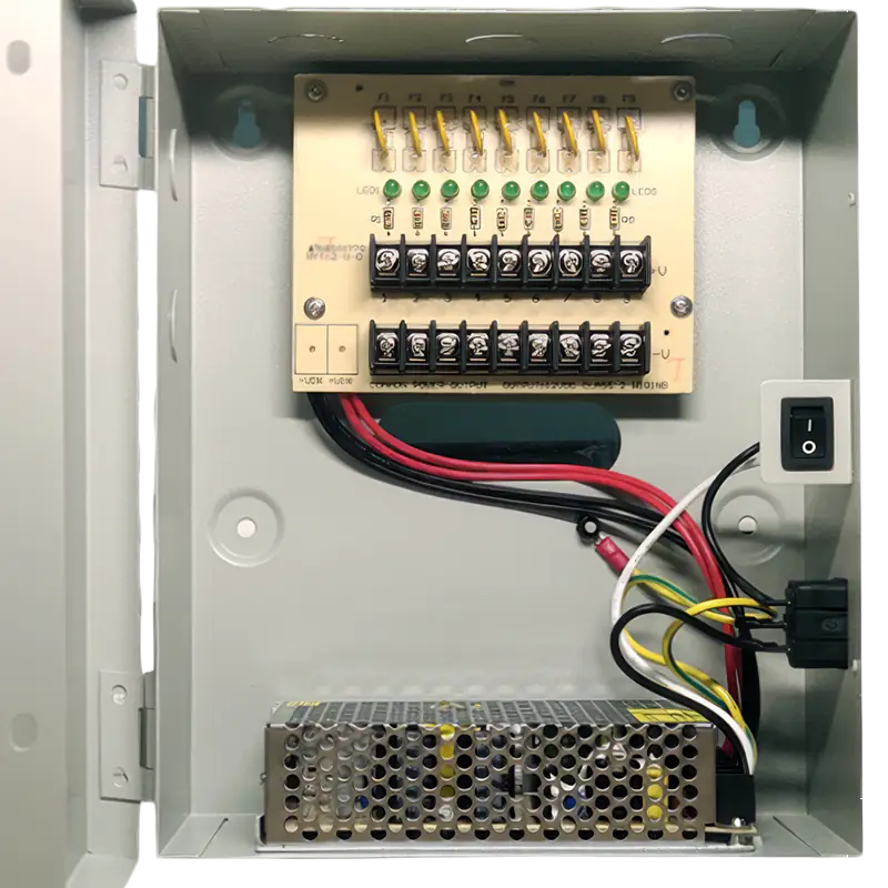 9-ch 10A Power Supply Box