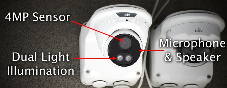 Read more about the article Uniview 4MP Dual Light Turret Camera Review