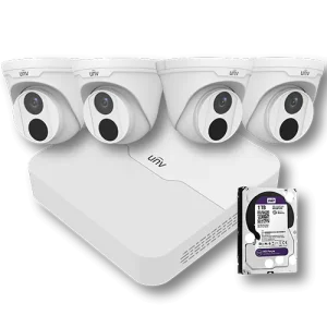 UNV-KIT-301-P4-4T4-1TB – Uniview 4 Camera Kit