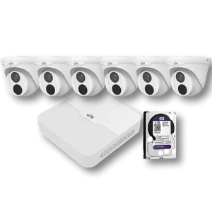UNV-KIT-301-P8-6T4-2TB – Uniview 6 Camera Kit