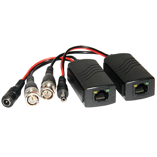 TVI Video Balun for analog cameras with ethernet port