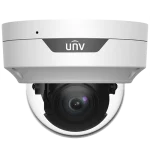 A large security camera in a dome shape with a small hole for a microphone