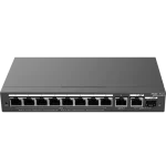A managed PoE switch with eight + two ports made by Reyee