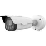 A long bullet shaped security camera made by Uniview that's capable of recognizing vehicle license plates.
