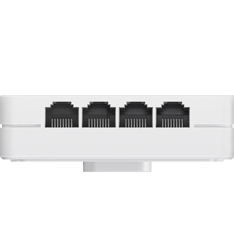 A managed PoE switch with sixteen + two ports made by Reyee