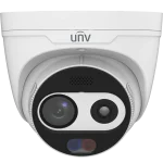 A Uniview turret camera with thermal and visible light sensors, front