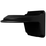 Uniview black wall bracket for security cameras, made of aluminium alloy
