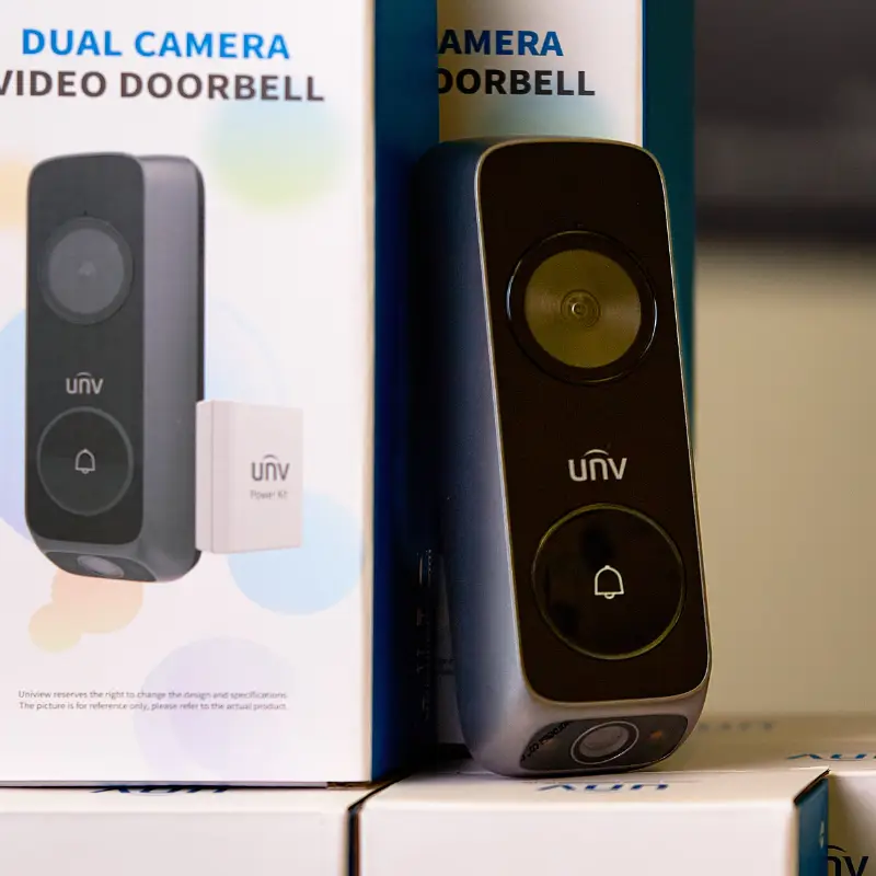 Uniview 3MP Doorbell Camera – ED-525B-WB | XLR Security