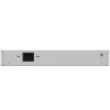The back of Reyee's 10 Gigabit 8-port PoE switch showing a female connector for power and a screw terminal for grounding.