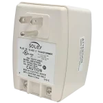 A power adapter that plugs into an electrical outlet and gives you 24V AC power rated at 40VA