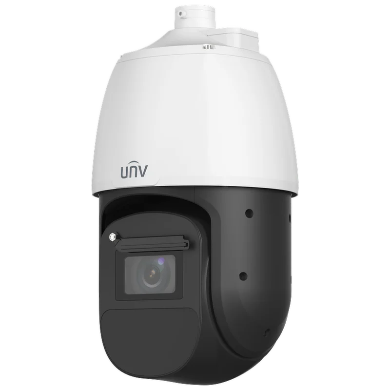 Large PTZ camera by Uniview with a wiper and powerful infrared lights