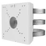 A ring clamp mount for Uniview security cameras